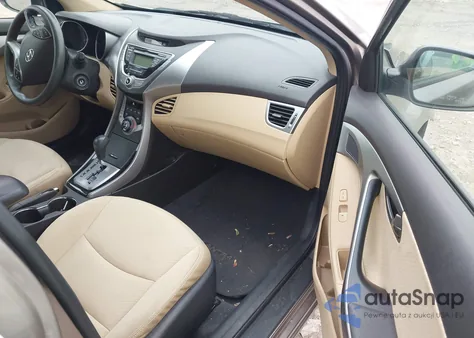 2013 Hyundai Elantra Gls from USA, damaged, VIN 5NPDH4AE3DH205624